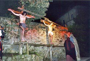 crocifissione baschi