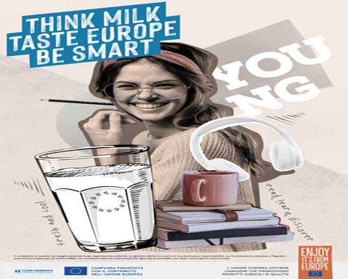 al via la campagna di comunicazione think milk taste europe be smart 01